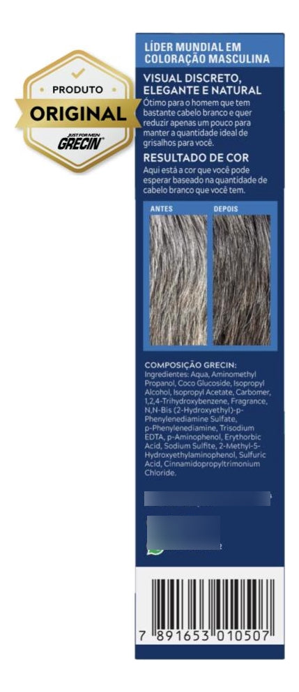 Grecin 3 em 1 – Cabelo Jovem e Natural em Minutos