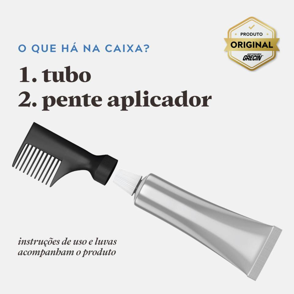 Grecin 3 em 1 – Cabelo Jovem e Natural em Minutos