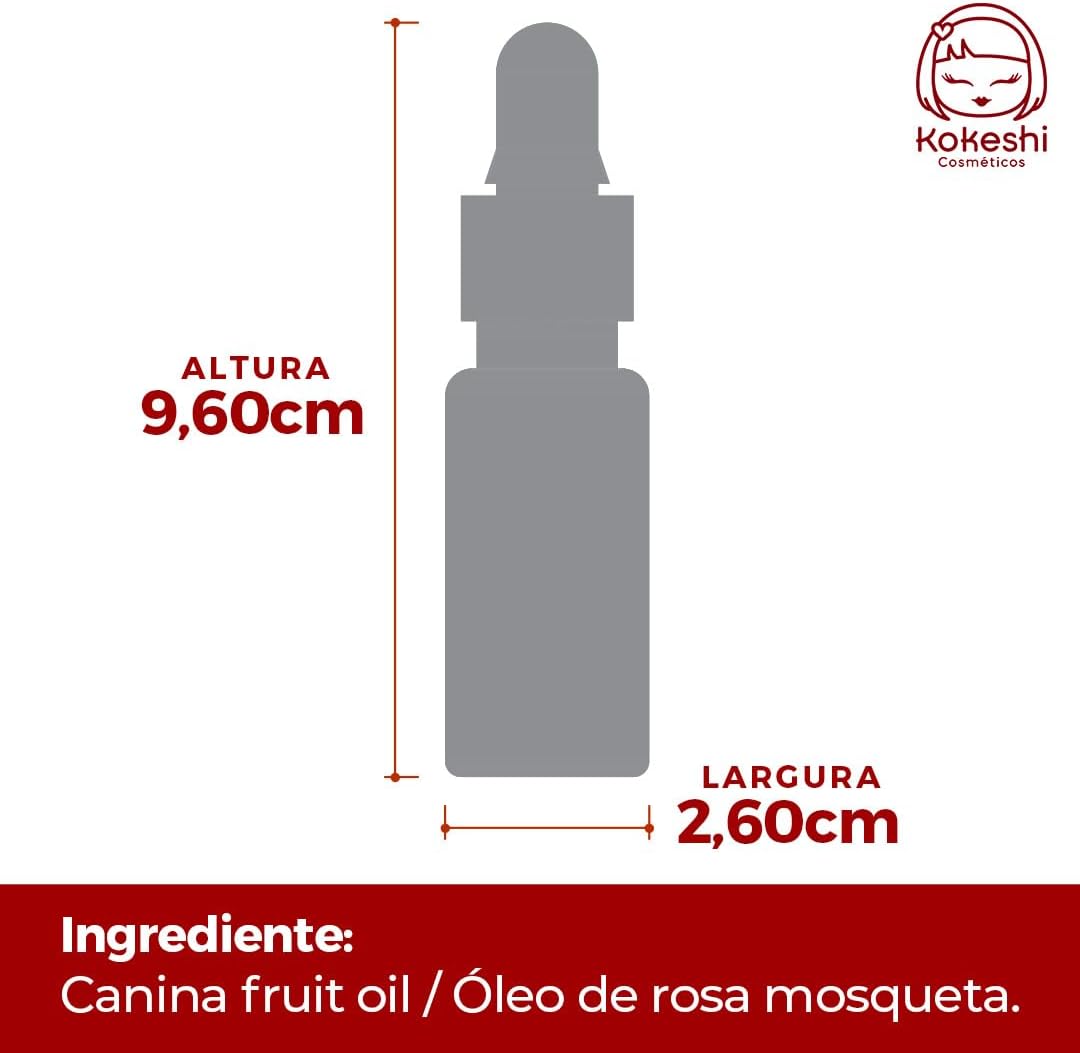Óleo de Rosa Mosqueta 100% Puro Kokeshi
