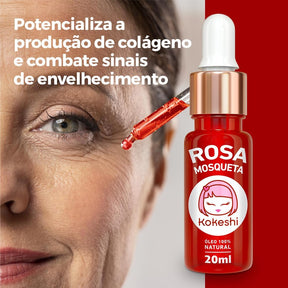 Óleo de Rosa Mosqueta 100% Puro Kokeshi