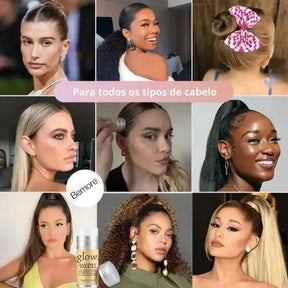 Finalizador para Cabelo Anti Frizz Glow® | Brilho e Penteado Perfeito em Minutos