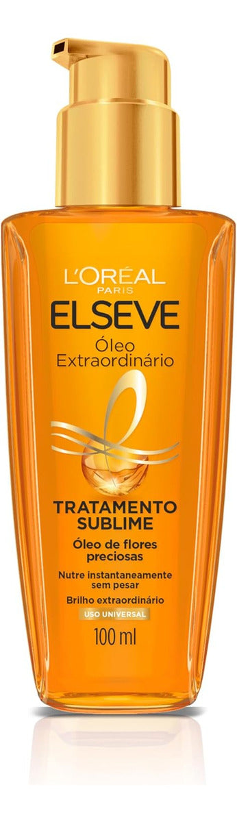 Óleo Finalizador Extraordinário Tratamento Sublime Nutrição 100ml Elseve