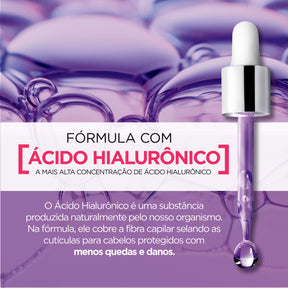 Kit Shampoo 375ml + Condicionador 170ml Hidra Hialurônico Elseve