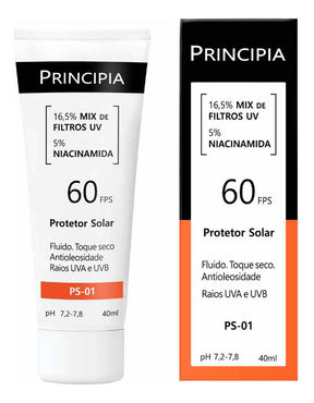 Principia Kit Primeira Rotina Skincare – Clareador, Antioxidante e Protetor Solar FPS60 | Pele Blindada 3 em 1
