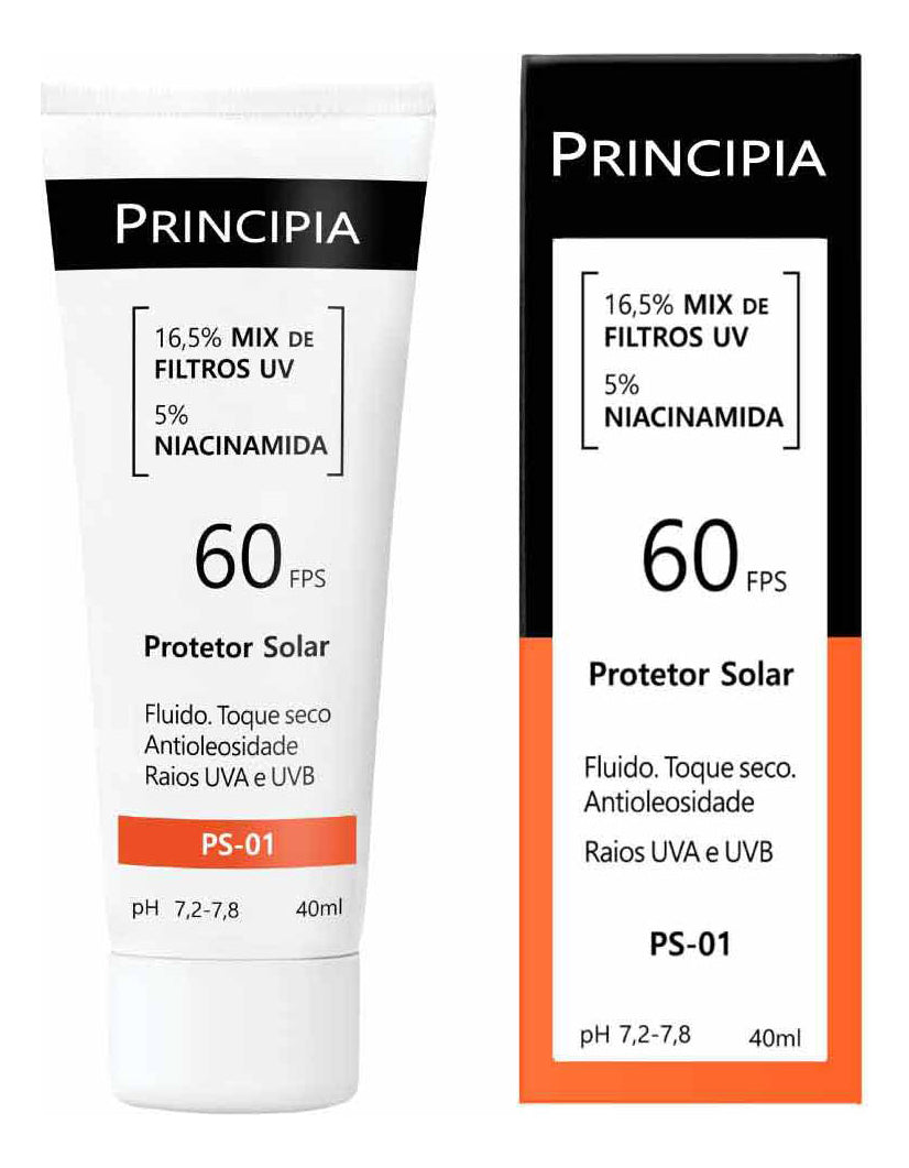 Principia Kit Primeira Rotina Skincare – Clareador, Antioxidante e Protetor Solar FPS60 | Pele Blindada 3 em 1