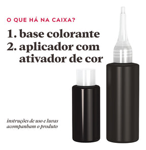 Kit com 3 Frascos Grecin 5 – Castanho Médio Escuro (Shampoo Tonalizante 60ml)