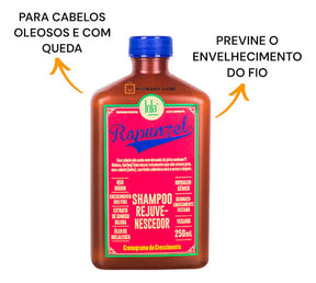 Shampoo Rejuvenescedor Lola Rapunzel 250ml Original Vegano