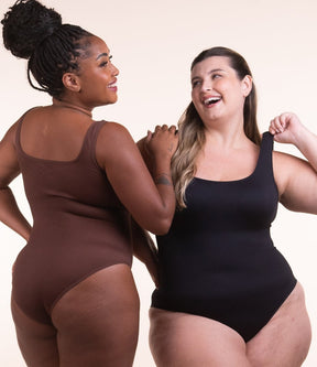 2 Bodys Shaper Canelado – Compre 1 Leve 2 | Conforto e Modelagem Perfeita