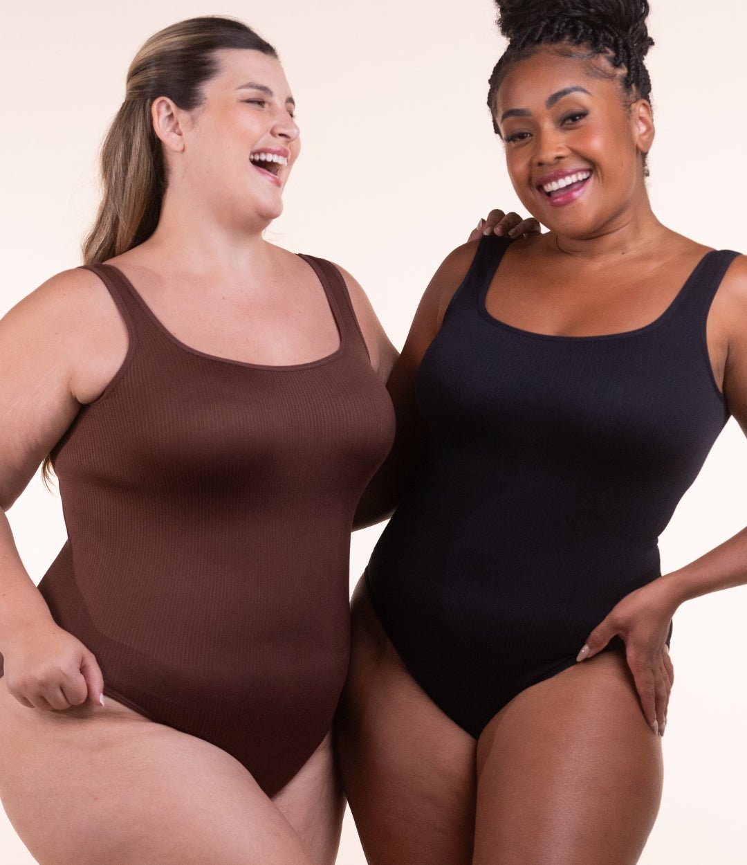 2 Bodys Shaper Canelado – Compre 1 Leve 2 | Conforto e Modelagem Perfeita